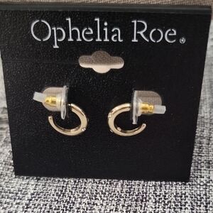 Ophelia Roe Small Gold Hoop Earrings
